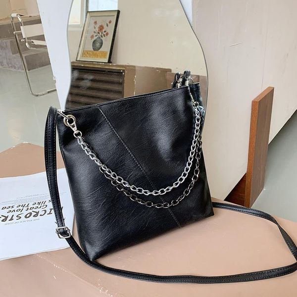

large capacity bag female 2021 winter shoulder messenger bag student portable
