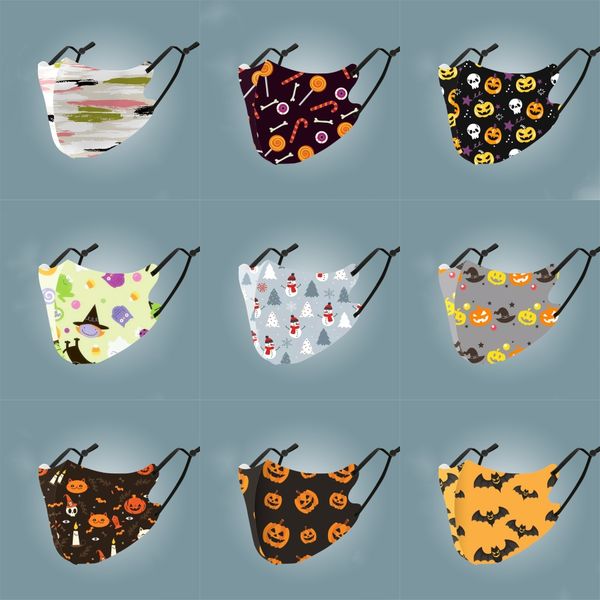 

cartoon designer printed face masks washable face mask mouth masks anti dust mask fashion prective masks#185, Black