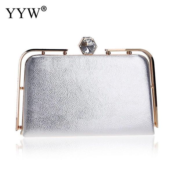 

women designer handbag pu leather day clutches bag ladies evening party clutches golden yellow handbag purse bag bolsas feminina