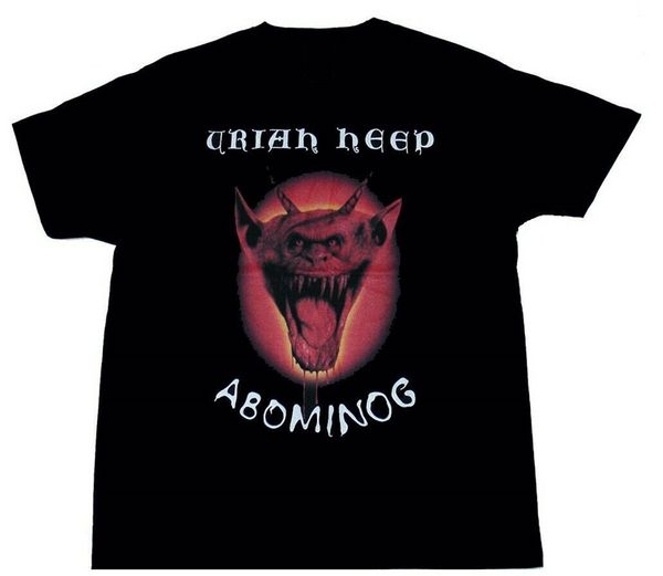 

uriah heep abominog черная футболка вольной tee shirt спорта толстовка с капюшоном толстовка