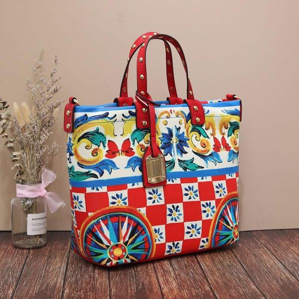 

2020 женская сумка портативный посыльный печатный сумка этническом стиле европейских и американских именитые кошельки и сумки класса люкс