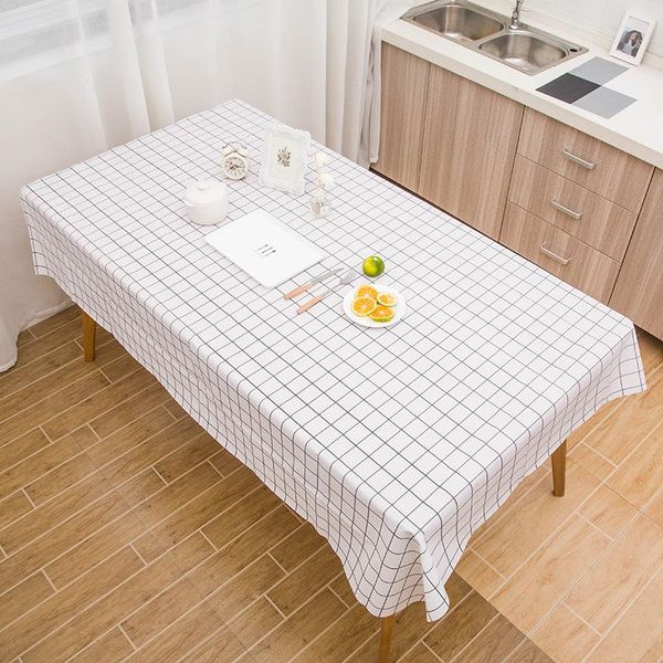 

2020 новый woven скатерть пвх водонепроницаемый oilproof anti-загрязнения скатерть кухня декоративные прямоугольная кофе кухня скатерти карт