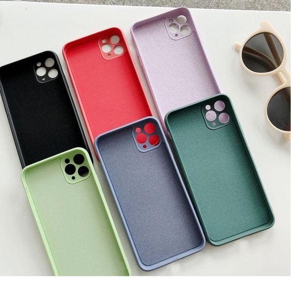 

case for iphone 11 pro x xr xs max 7 8 6 6s plus se2 liquid sile skin feel soft camera pr bbyedt