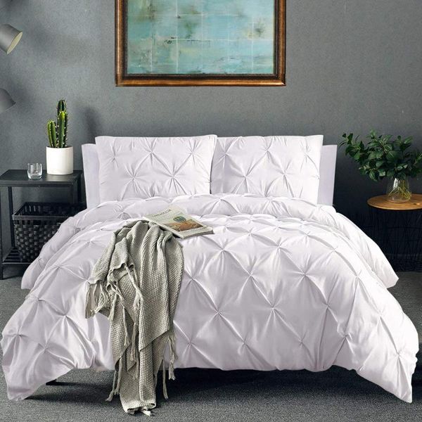 

bedding sets 4pcs set luxury egyptian cotton bed linen flat sheet  king size premium white duvet cover and pillowcases