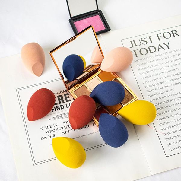 

sponges, applicators & cotton 1pcs colorful face makeup puff sponge beauty foundation powder blush blender accessories tools cosmetic blendi