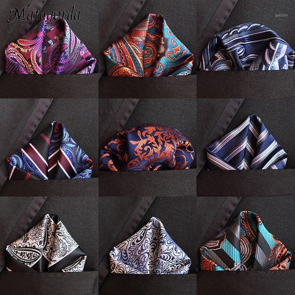 

25*25cm luxury men's floral paisley silk hanky pocket square fashion men suit pocket hanky for wedding party chest towel1, Black;gray