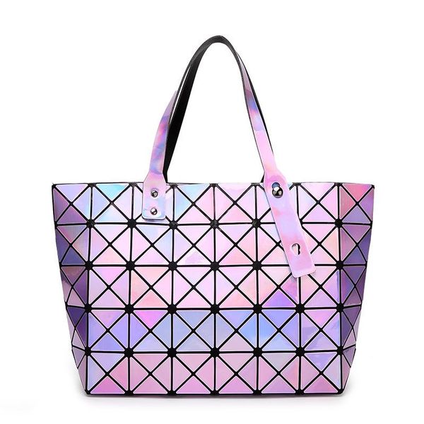 

annrmyrs laser сумки женщины dazzle цвет плед tote вскользь сумки женщина мода fold over сумка lady sequins зеркало сазер сумка