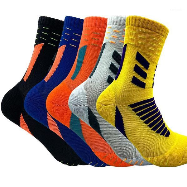 

sports socks cycling compression women mens woman thigh high soccer running sport1, Black