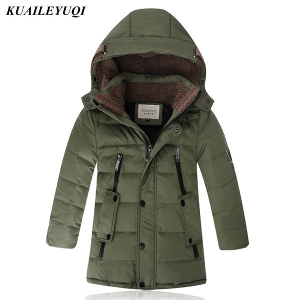 

-30 degree big boys warm children's winter duck down jacket for kids children clothing coat thicken outerwear parka clothes 201126, Blue;gray