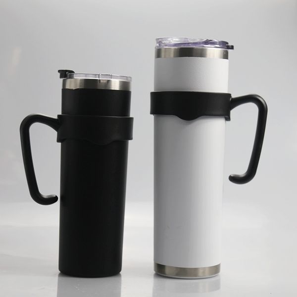 

balck handle for 20oz 30oz skinny tumbler handles portable plastic holder 20oz 30oz stainless steel skinny cup holders portavasos