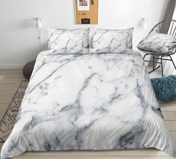 

marble bedding set luxury duvet cover set black white marble home textiles abstract art bedclothes kids teens bed linen beds set