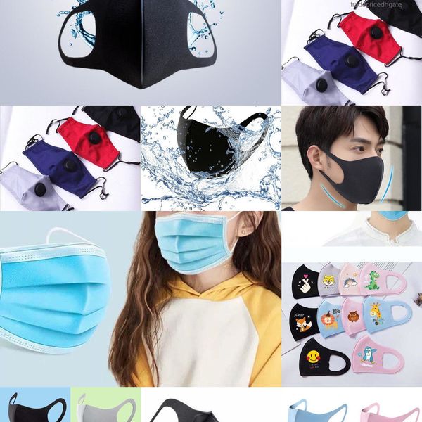 

face mask anti-dust breathing valve polyurethane porous with smoke pollution washable reus 894d pcd6