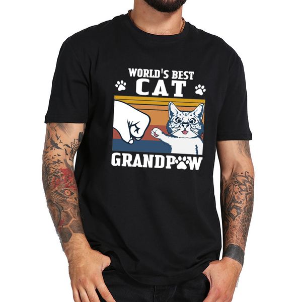 

grandpaw t shirt funny world's cat grandpaw father's day t-shirt premium crew neck tee sport hooded sweatshirt hoodie
