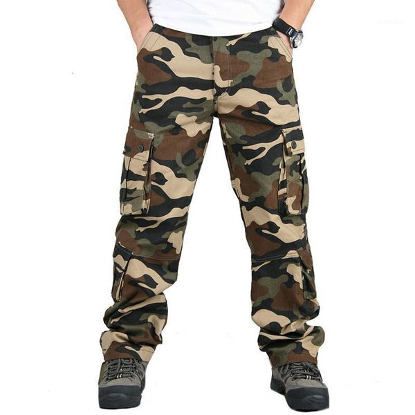 

camouflage trousers men's pants printed pants male cotton spring jogger men's clothing climbing army outdoor sweatpants1, Black