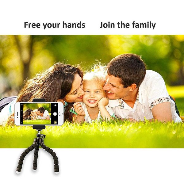 

mini flexible sponge ocs tripod phone holder for all type of smartphone nd998