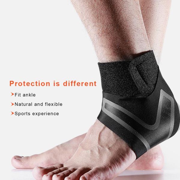 

ankle support 1 pair sports brace fitness gym adjustable gear elastic foot weights wraps protector legs resist strain1, Blue;black