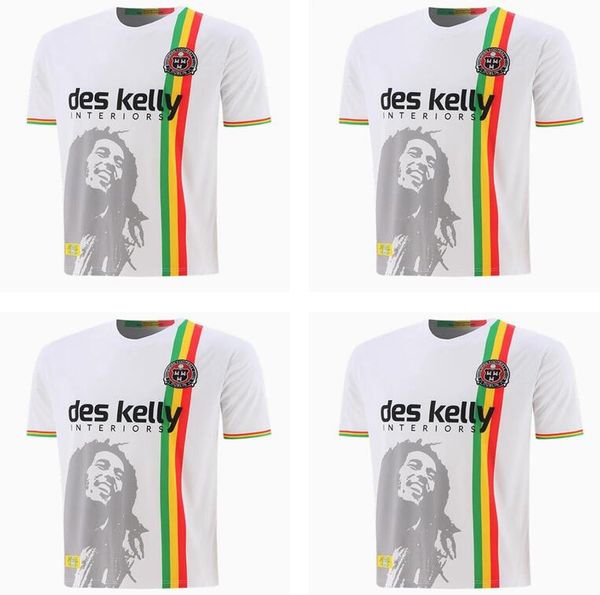 

2022 bohemian bob marley away soccer jerseys 2023 football shirts 22 23 georgie kelly doherty kris twardek dawson devoy ali coote liam hfgwe, Black;yellow
