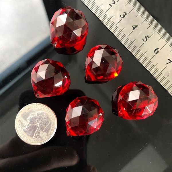 

5pcs prism crystal chandelier ball rainbow suncatcher wedding lighting decor lamp parts 0.8in 5pcs prism h bbyjdv