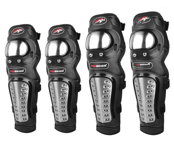 

4pcs/set motorcycle protector knee pads elbow protector stainless steel cross-country protect guards lightweight1