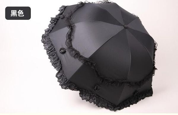 

ydasiy новая принцесса brand new арочные творческий складной зонтик вс зонтик кружевной зонтик зонтик дождя женщины guarda chuva bbyhnv wrho