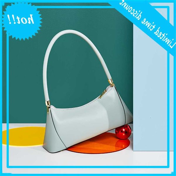 

2021 new underarm fashion leather women's niche club shoulder bag