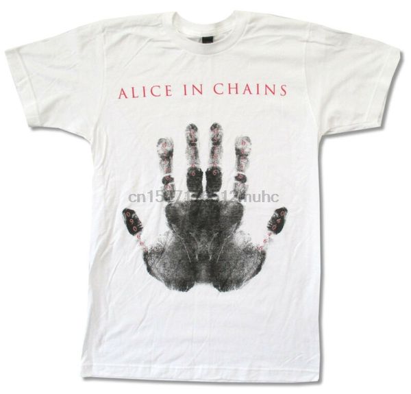 

alice in chains birth dates hand image white t-shirt new aic sport hooded sweatshirt hoodie