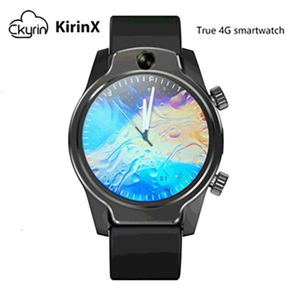 

ckyrin kirinx 4g smart phone watch real ip68 (50m waterproof) double camera 8 millionjk