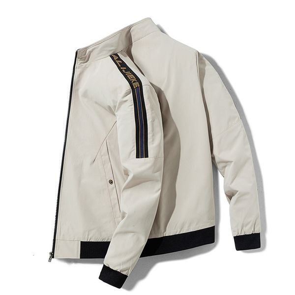 

2021 new fashion autumn baseball men jacket male zipper coat harajuku streetwear clothes plues size 7xl 8xl 1n4g, Black;brown