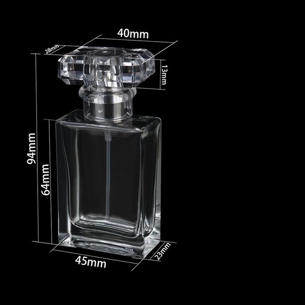 

30ml rectangular perfume bottle wholesale