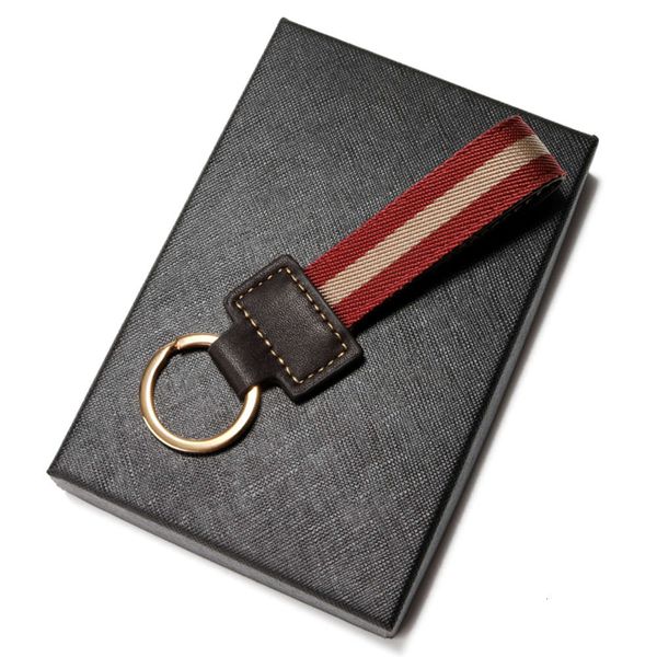 

italian leather woven car pendant key ring couple creativity, Silver