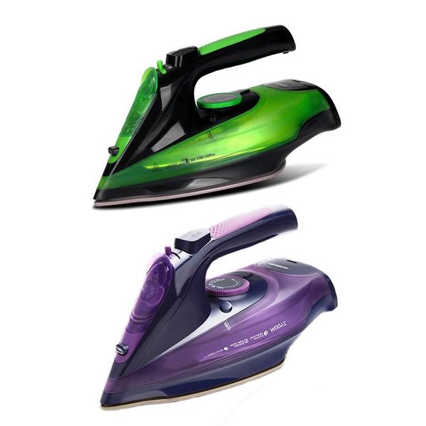 

portable household hand-held electric steam iron with soleplate cordless steamer