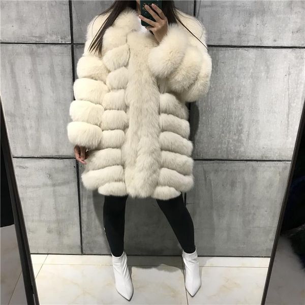 

ladies women real natural fur coat1, Black