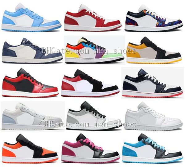 

mens new sb 1s low unc gym red paris triple white magenta lightbulb ember glow laser blue black toe light smoke grey university gold shoes