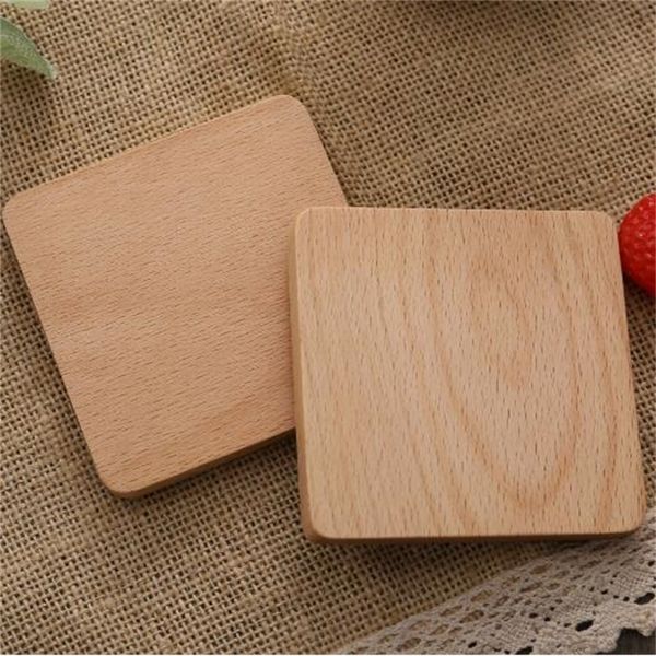 

coffee black walnut tea mats wooden cup mat bowl pad teapot drink coasters home bar tools 1 nzesf