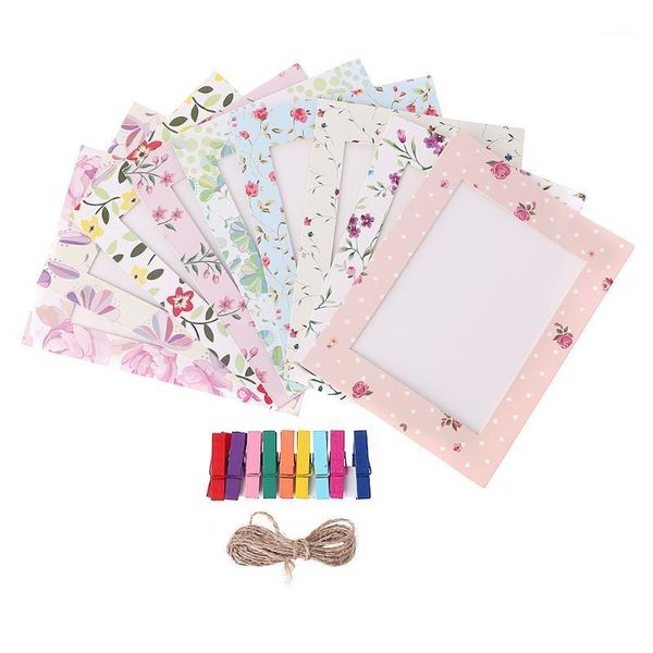 

frames 10pcs/set po frame 6 inch cadre gift diy wall hanging paper ry821