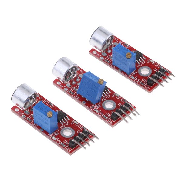 

3pcs high sensitivity sound microphone sensor detection module for
