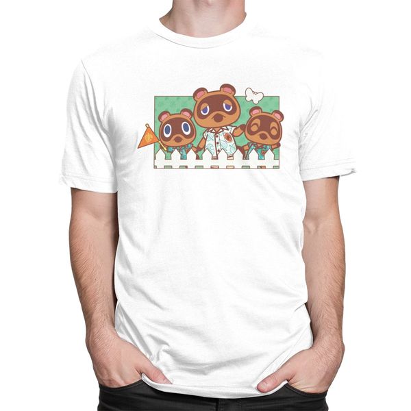 

cool men's animal crossing short sleeve round neck summer nook family video game tee apparel gift hooded sweatshirt hoodie men t shirt