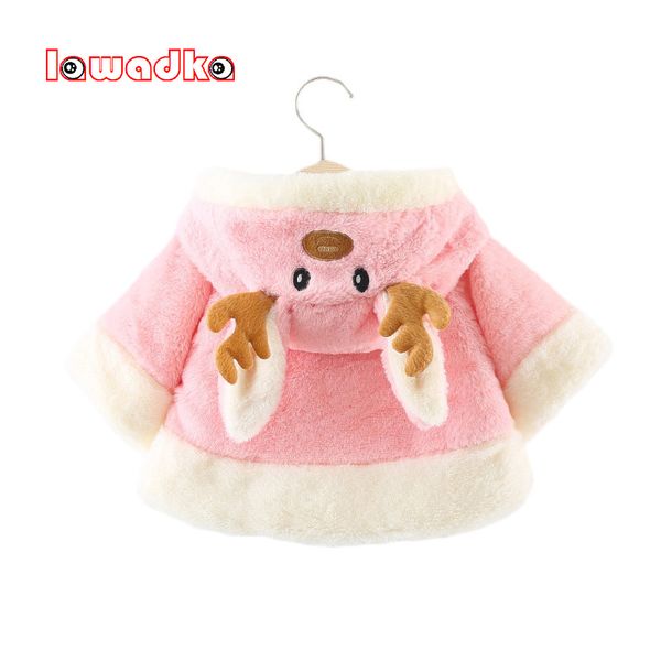 

lawadka faux fur baby coat girl fashion infant winter baby girl clothes winter christmas gift newborn hooded baby outerwear 1029, Blue;gray