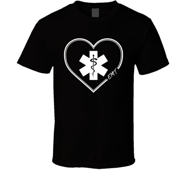 

paramedic nurse emt love heart t shirt men short sleeve o-neck cotton t shirt streetwear tees sport hooded sweatshirt hoodie