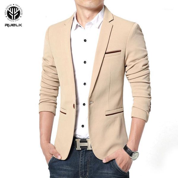 

ruelk new arrival luxury men blazer new fashion brand cotton blends slim fit men suit terno masculino blazers1, White;black