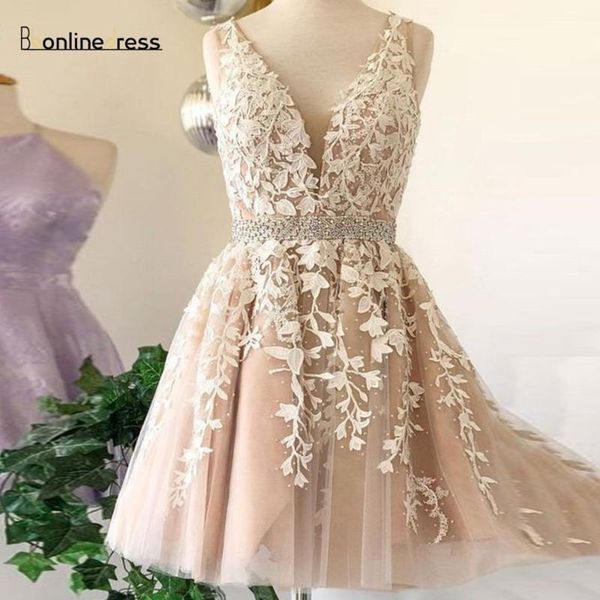 

vestidos graduacion pink cocktail dress appliques short party gowns 2020 beadeds above knee homecoming dress vestidos de cóctel1, White;black