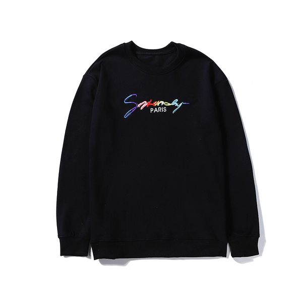 

мужские толстовки мужские мужские длинные рукава сплошные цветные толстовки мода письмо печатные модные толстовки 4 стили азиатский размер 2, Black