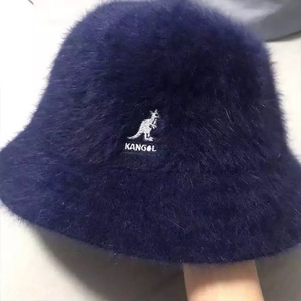 

eye3 2020 tide brand knight wool hat autumn and winter new fashion all-match5e8k kangaroo, Brown;gray