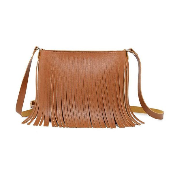 

fashion 2020 new casual ladies women bag shoulder bag tassel messenger mobile phone