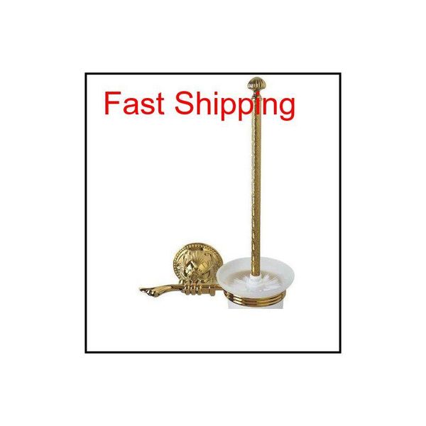 

new design 24k gold flowers toilet brush qylsmy bdenet