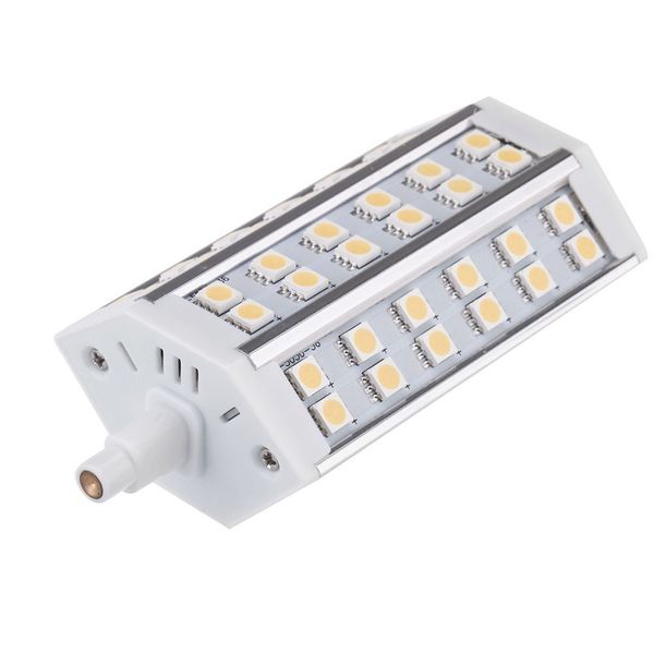 R7S 7W 36 LEDs 5050 SMD Energiesparlampe Lampe 118mm Warmweiß 100-240V Ersetzt Halogenstrahler