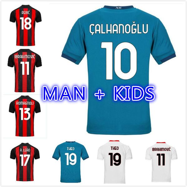 

ac 20 21 ibrahimovic milan soccer jersey football shirt calhanoglu paqueta bennacer rebic ac camiseta de futbol romagnoli ibrahimovic, Black;yellow