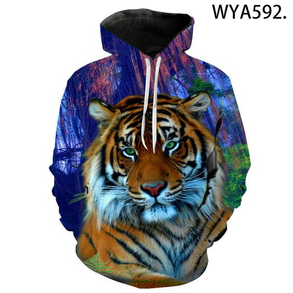

2020 boy kids hoodies children men animal sweatshirts 3d print girl harajuku hoodie casual women tiger cool pullover hoody owvfe