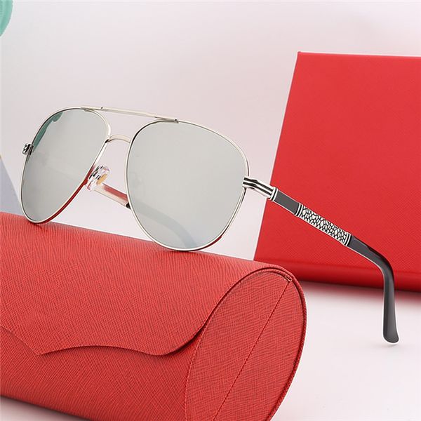 

888 fashionable ladies all-match sunglasses, popular goggles, connected lenses, large size half frame with premium box rehezah, White;black