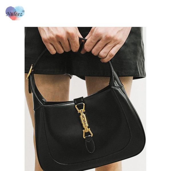 

nuleez saddle bag women one shoulder genuine cowhide vintage handbag multi-use match-able new style for ladies